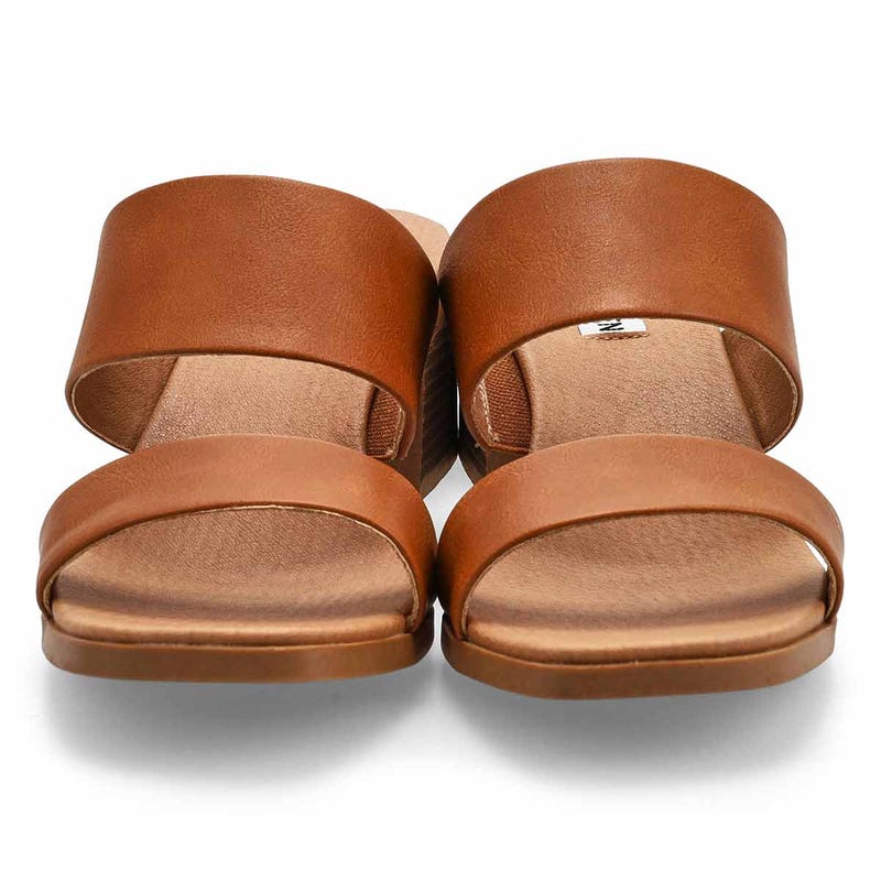 Women's Precious Dress Slide Sandal - Cognac