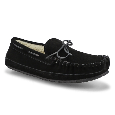 Mns Preston Memory Foam SoftMocs - Black