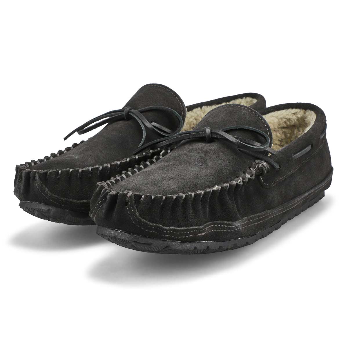 Men's Preston Memory Foam SoftMocs - Charcoal