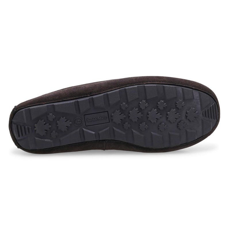 Pantoufles Preston II à mousse mémoire pour hommes en Charbon.