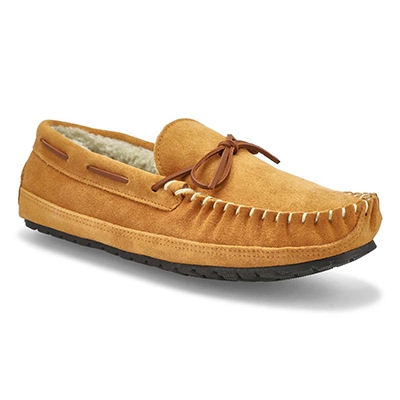 Mns Preston Memory Foam SoftMocs -Tan