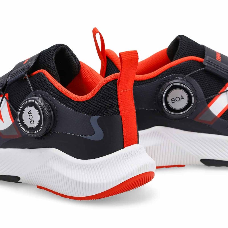 Espadrille performance DynaSoft Reveal v4 BOA pour enfants - Castlerock/Grey Matter/Neo Flame