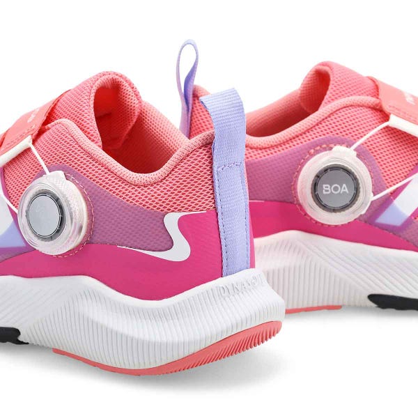 Espadrille performance DynaSoft Reveal v4 BOA pour filles - Double Bubble/Daybreak/Pink Satin