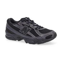 Kids'  740 Bungee Slip On Sneaker - Black Cement/Black