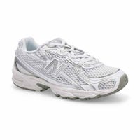 Kids' 740 Bungee Slip On Sneaker - White/Grey