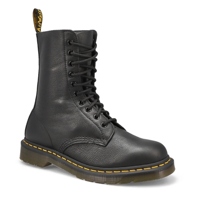 Lds 1490 10-Eye Casual Boot - Black