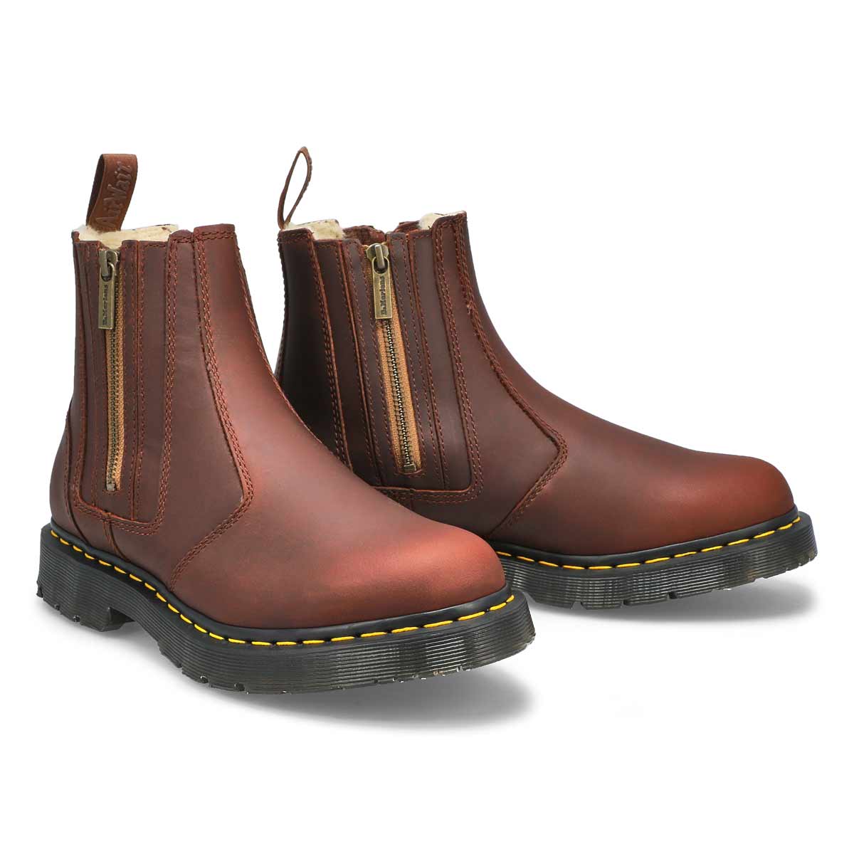 doc martens womens zip up boots