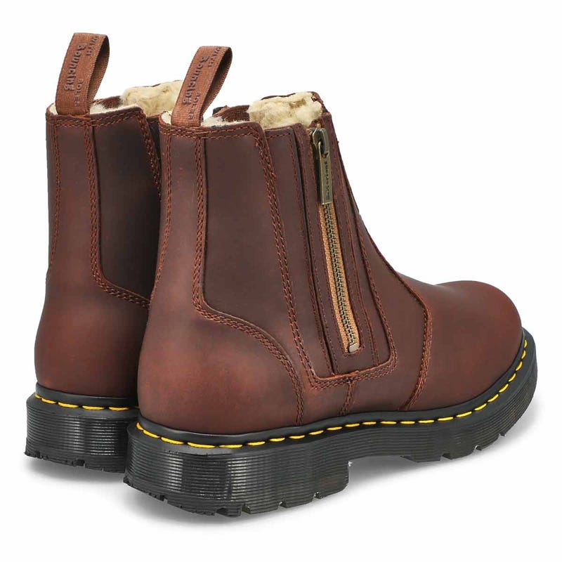 Women's 2976 Alyson Snowplow Ankle Boot - Dark Brown