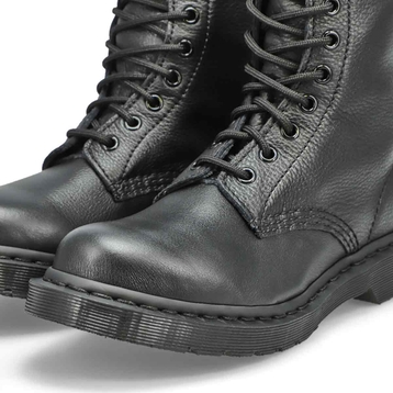 Women's 1460 Pascal Mono 8 Eye Boot - Black