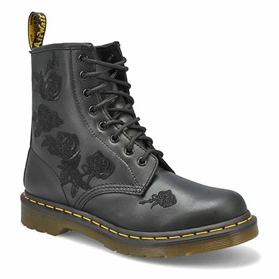 Lds 1460 Vonda Mono Leather Boot - Black