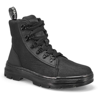 Women's Combs Combat Boot - Black