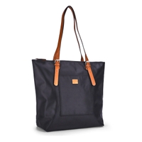 Fourre-tout/sac à bandoulière 2-en-1, noir, femmes