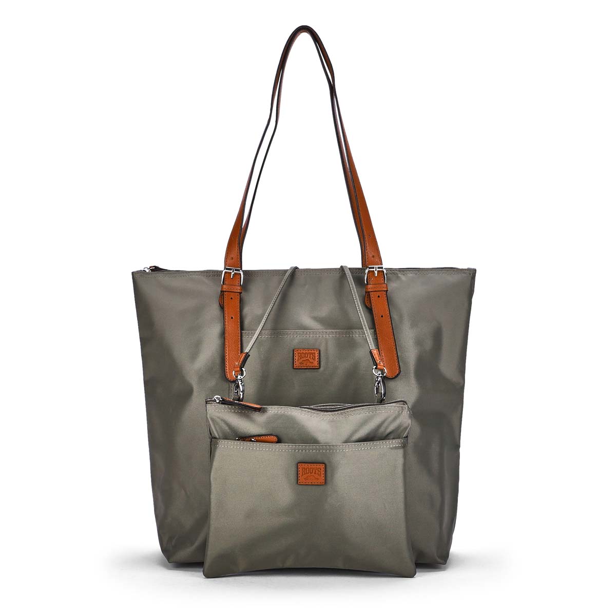 Roots Women's ROOTS73 R4324 kki 2 in 1 tote | Softmoc.com