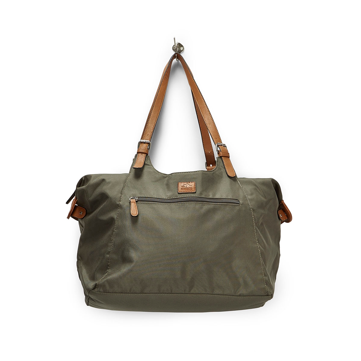 Women's R4700 khaki large tote bag