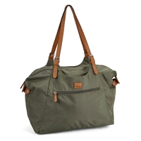 Women's R4700 khaki large tote bag