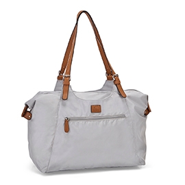 Lds Roots73 Nylon Large Tote Bag - Stone