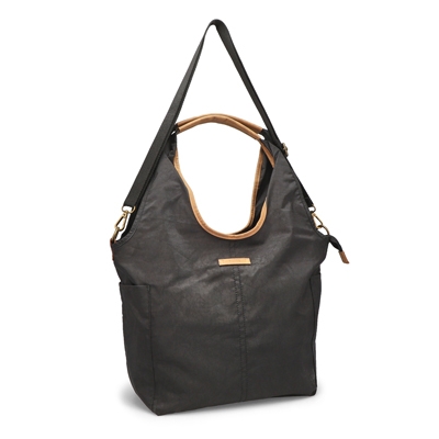 Lds Cami Hobo Bag - Black