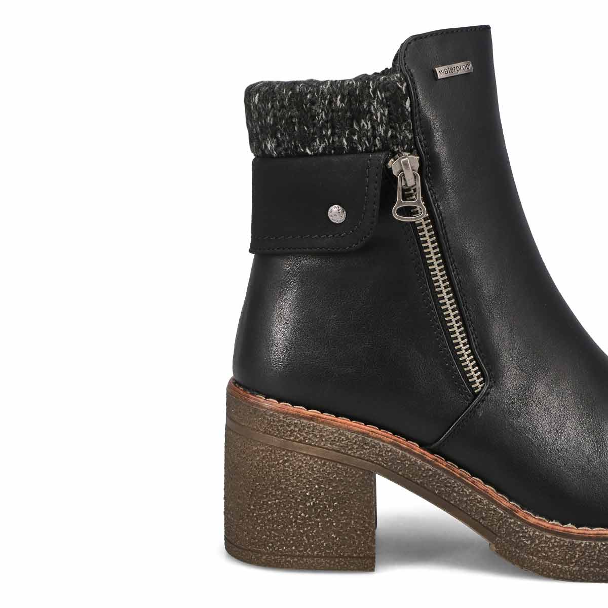 Women's  Rain 01 Vegan Waterproof Boot - Black