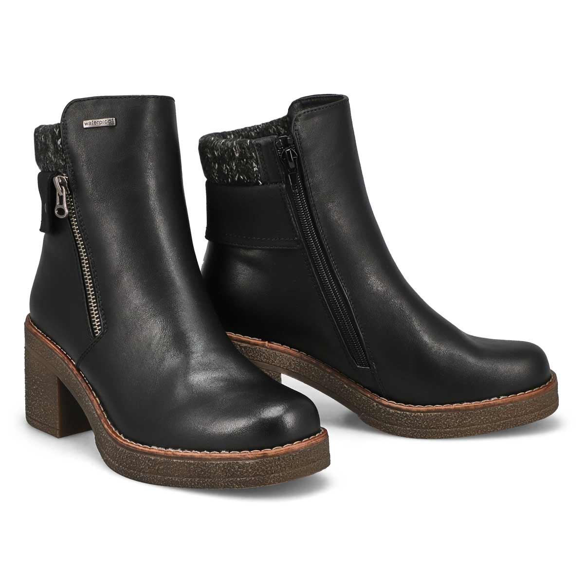 Women's  Rain 01 Vegan Waterproof Boot - Black