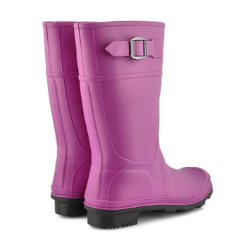 Girls' Raindrops Waterproof Rain Boot -  Viola