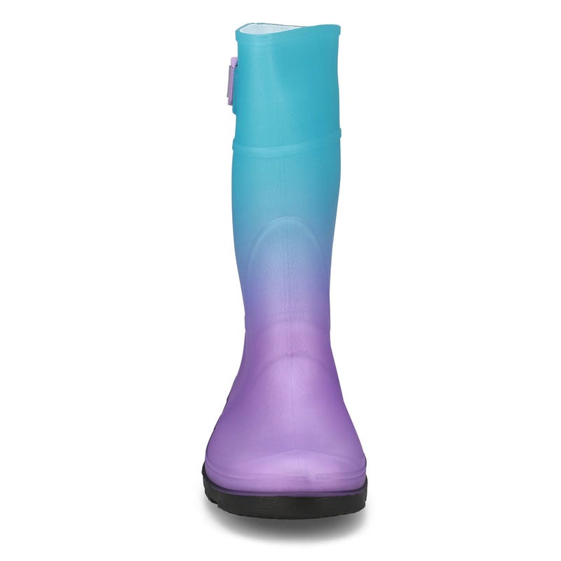 Botte de pluie imperméable RAINDROPS, turquoise, filles