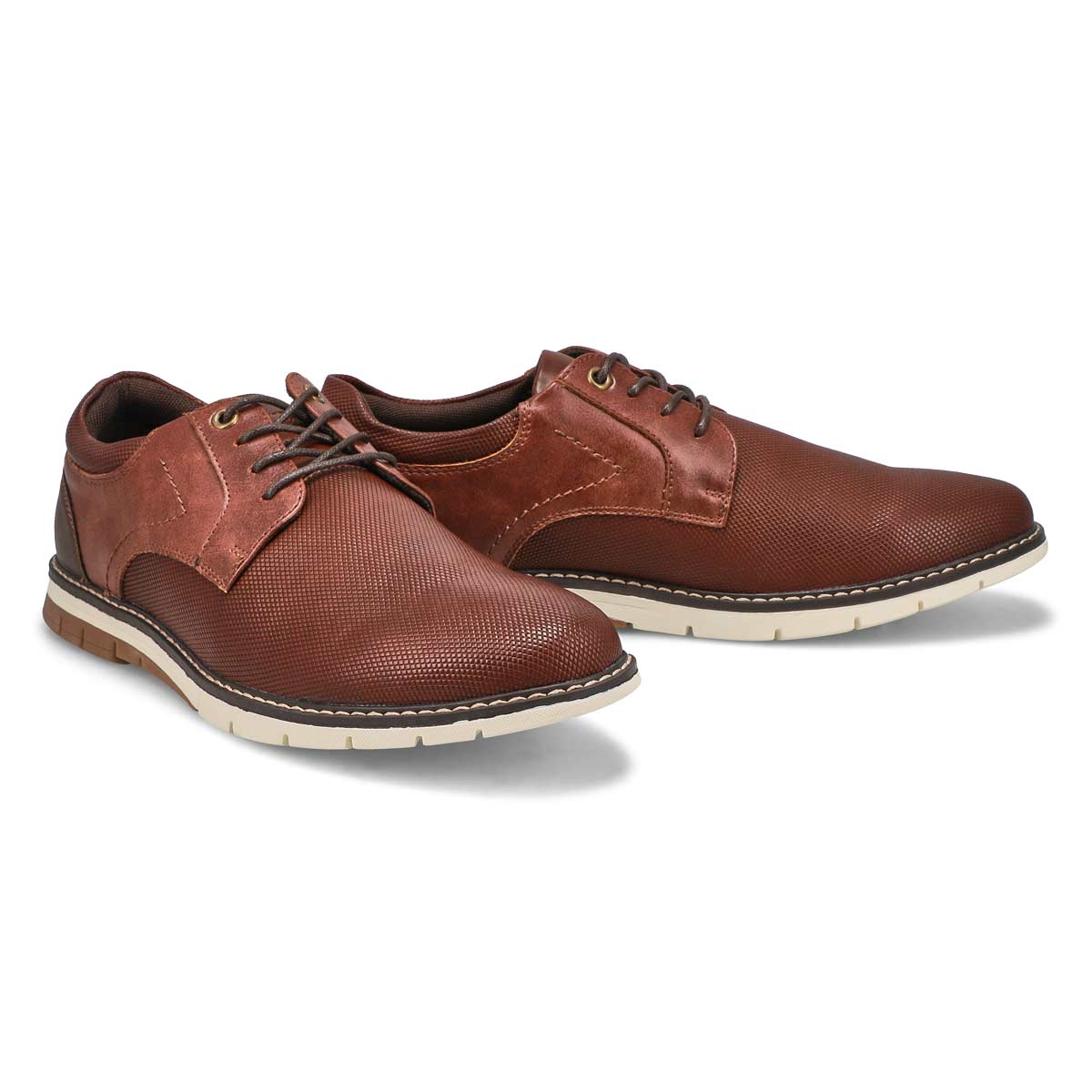 Espadrille lacée RAMMONN, cognac, hommes