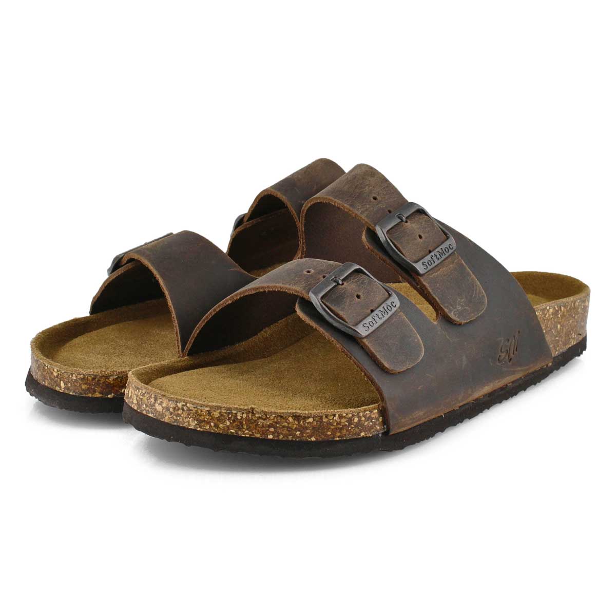 soft moc mens sandals