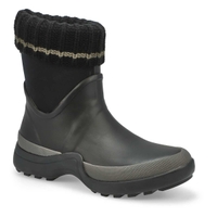 Botte d'hiver imperméable à enfiler RAVEN, noir, femmes