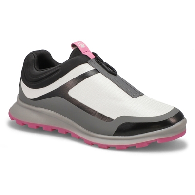 Chaussure imp. Razzle, blc/nr, femme