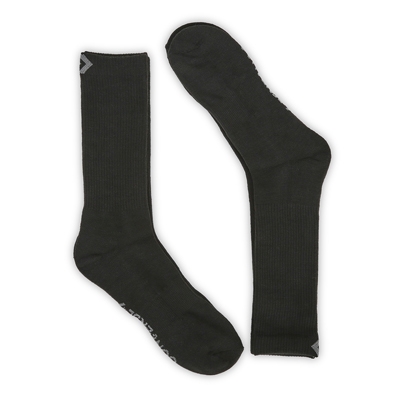 Mns Half Cushion Crew Sock 3 Pack - Black/Grey