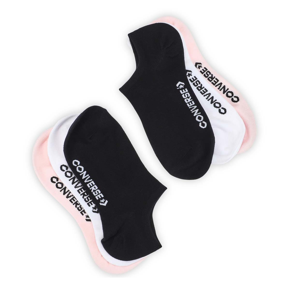 Women's Basics No Show Sock 3 Pack - Multi