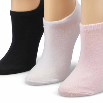 Women's Basics No Show Sock 3 Pack - Multi