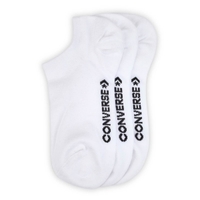 Women's Basics No Show Sock 3 Pack - White/Black