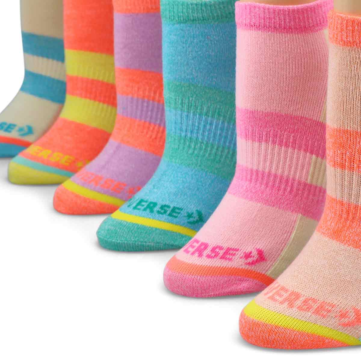 Socquettes FLAT KNIT MARLED NO SHOW, femmes