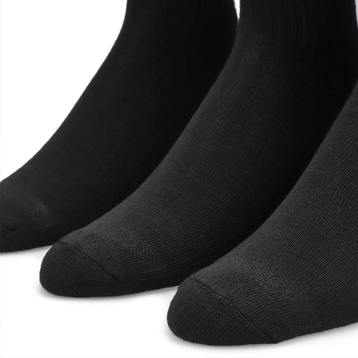 Men's Converse Sport Crew Sock 3 Pack - Black