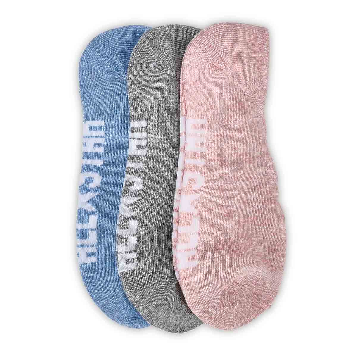 Socquettes MADE FOR CHUCKS, logo multi, femmes-3p.