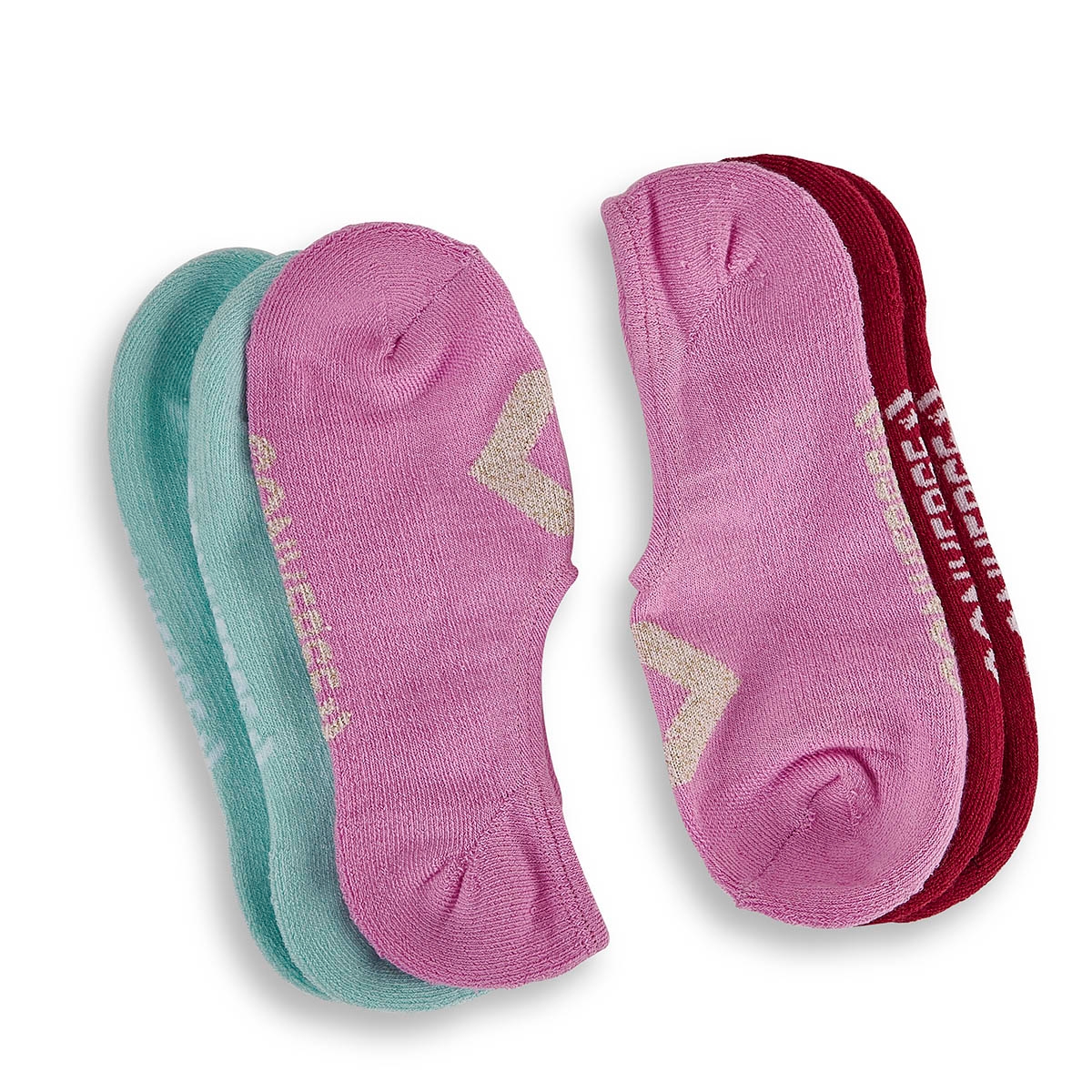 Socquettes MFC OX, multi, femmes - 3 paires