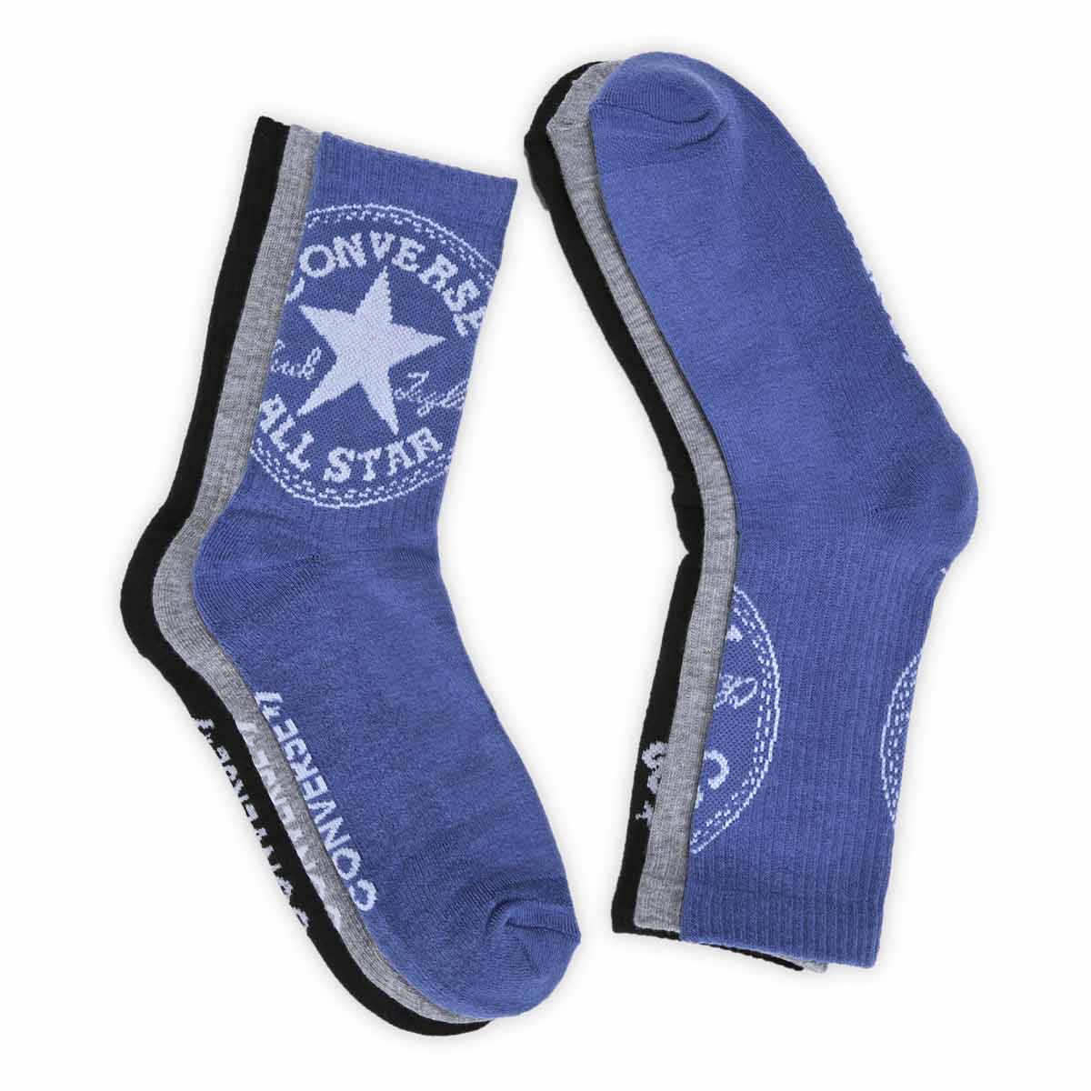 Men's Renew Made For Chucks Ox Short Crew Sock 3 Pack - Multi