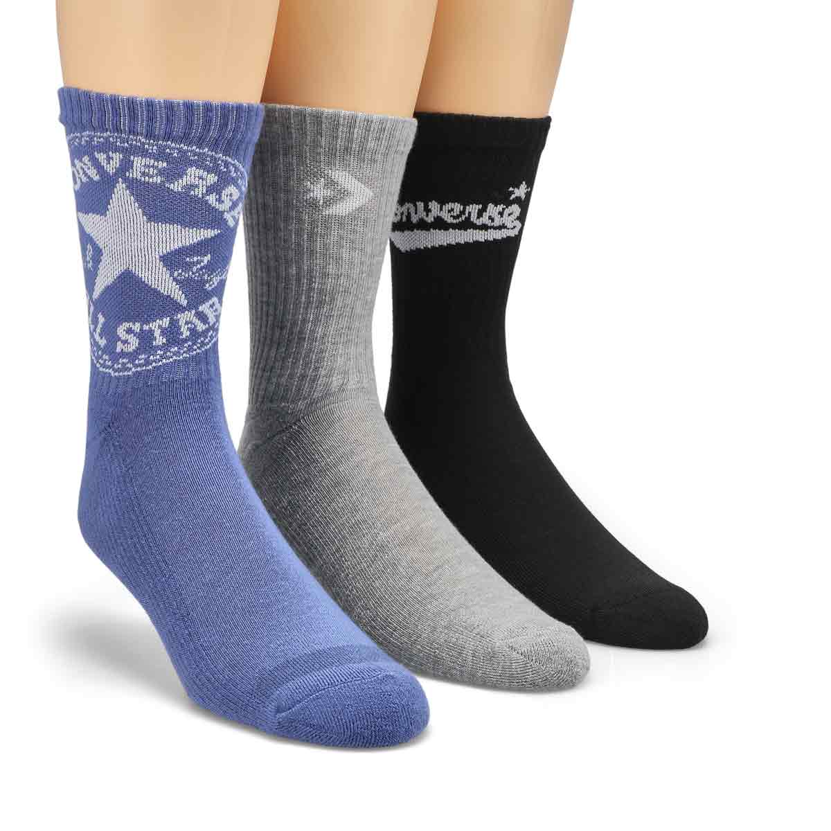 Men's Renew Made For Chucks Ox Short Crew Sock 3 Pack - Multi