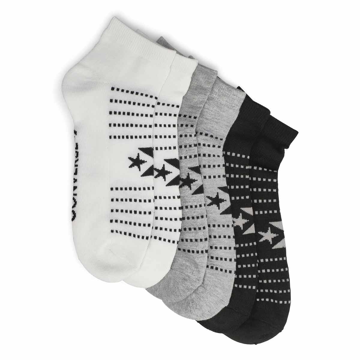 Men's Half Cushion Low Cut Sock 6 Pack - Multi