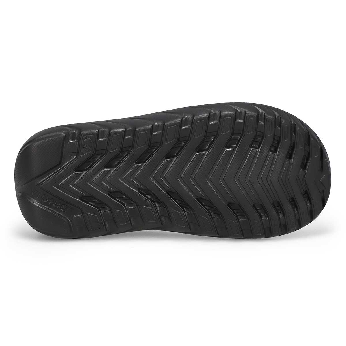 Ladies Rejuvenate Platform Slide Sandal - Black