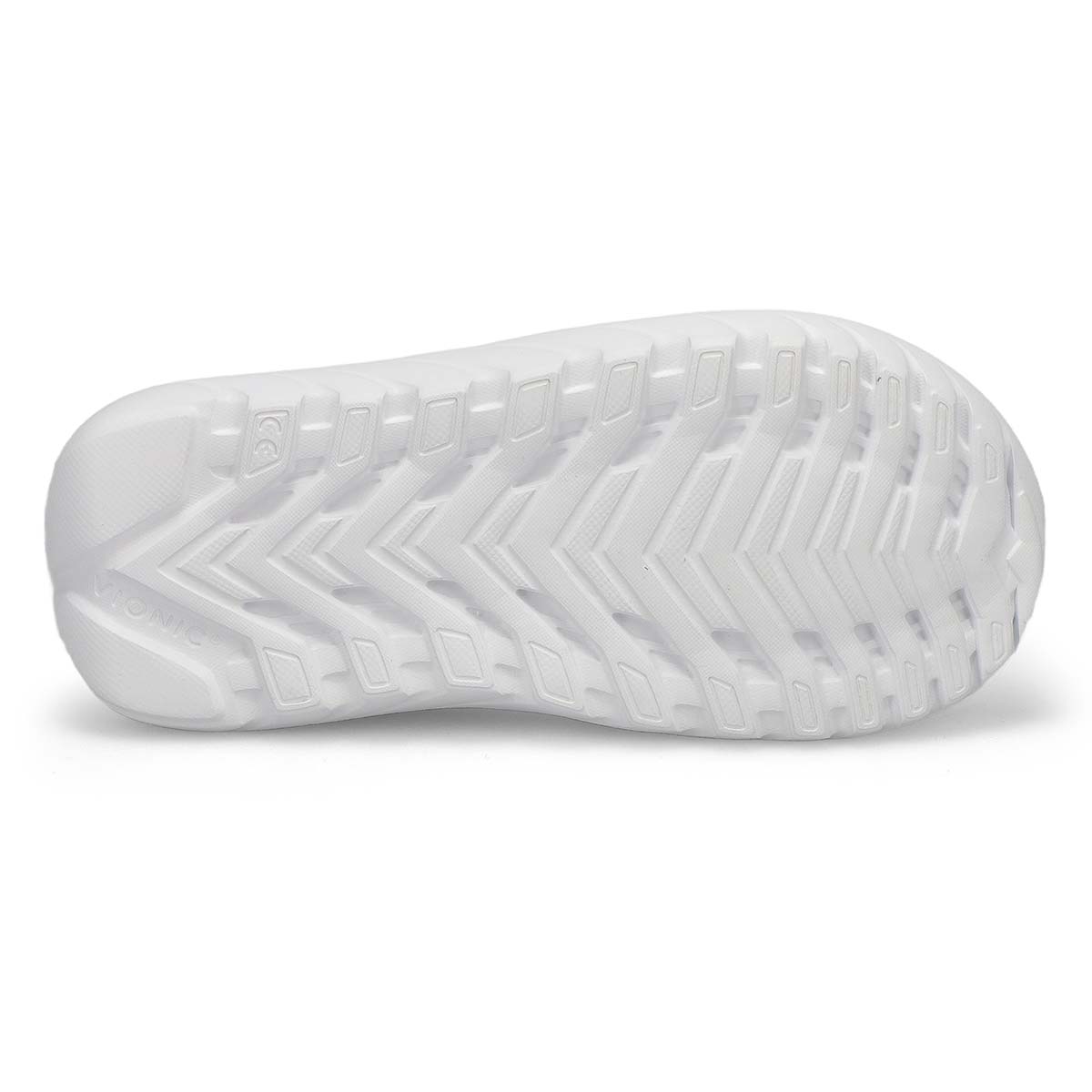 Ladies Rejuvenate Platform Slide Sandal - White
