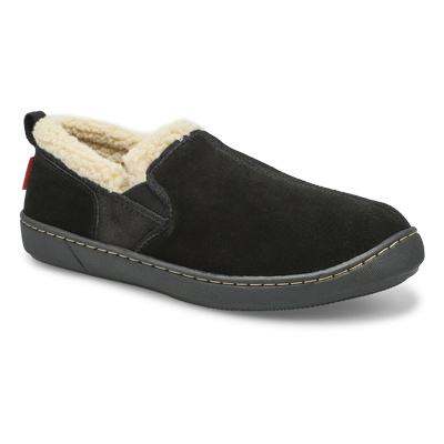 Mns Repete Memory Foam Slipper - Black