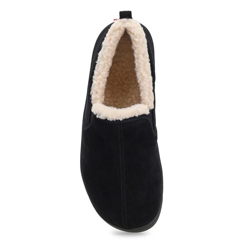 Pantoufle en mousse mémoire Repete II pour hommes - Noir