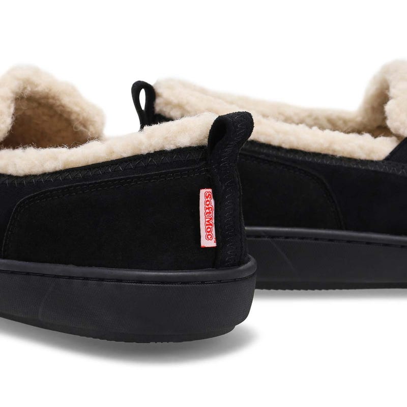 Pantoufle en mousse mémoire Repete II pour hommes - Noir