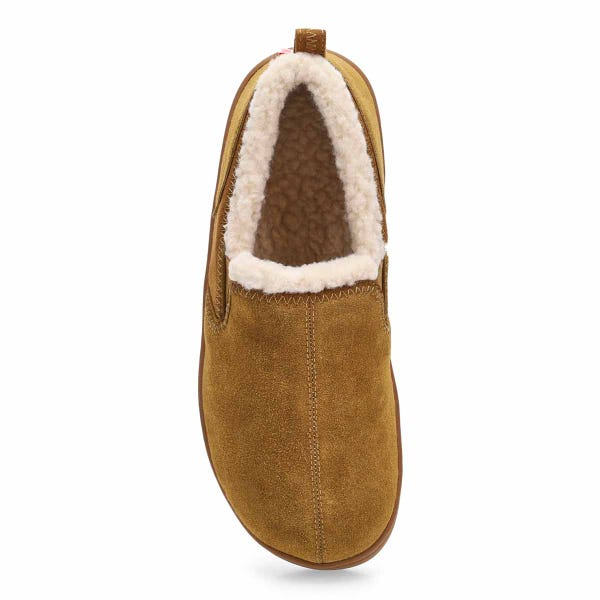 Pantoufle Repete II pour hommes en mousse mémoire - châtaigne