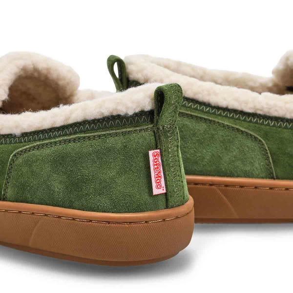 Pantoufle Repete II à mousse mémoire pour hommes - loden