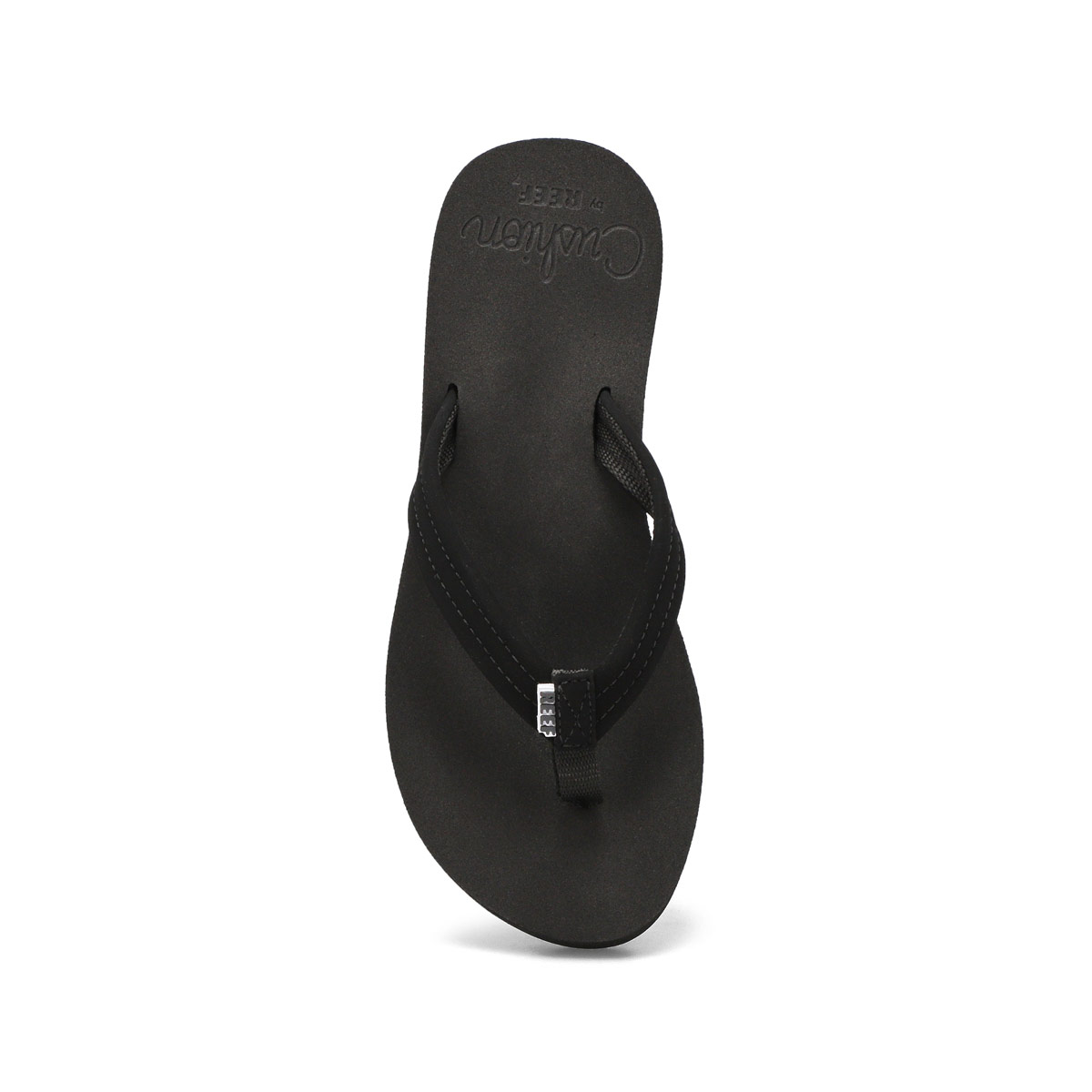 Women's Reef Cushion Breeze Thong Sandal - Black