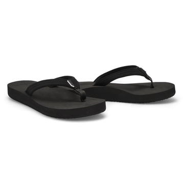 Women's Reef Cushion Breeze Thong Sandal - Black