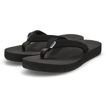 Women's Reef Cushion Breeze Thong Sandal - Black